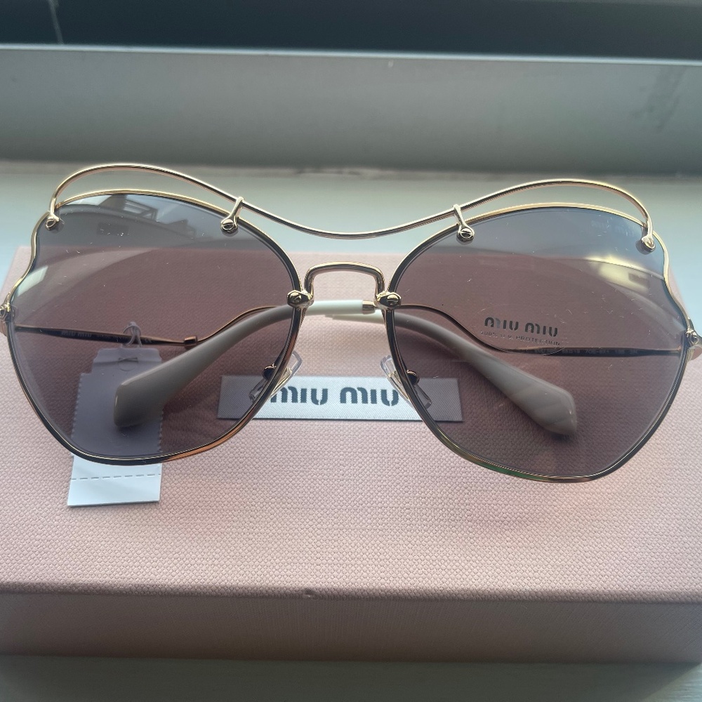 Authentic MIU MIU Butterfly Sunglasses - Limited Edition 50% OFF